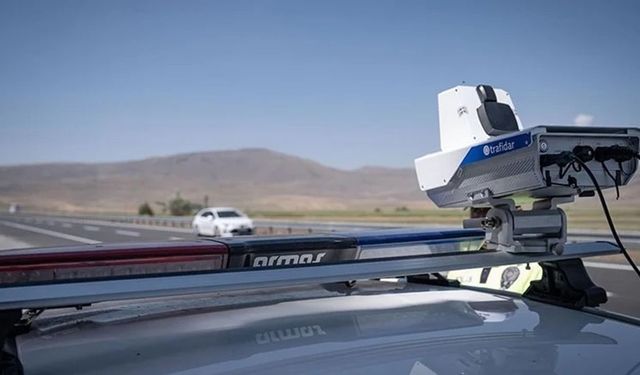 Yeni radar sistemi 5 günde 526 bin TL ceza kesti