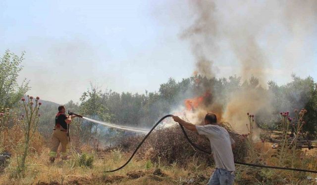 Akhisar’daki orman yangını nedeniyle tahliye edilen mahalle sayısı 20’ye yükseldi