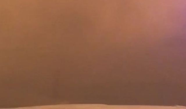 Alevlerin arasındaki dehşet anları kamerada