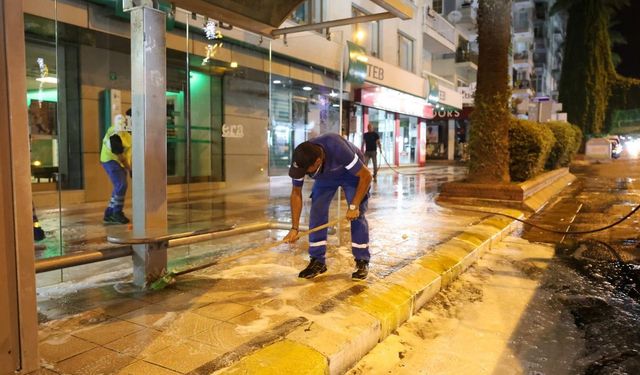 Aydın Büyükşehir'den 24 saat hizmet