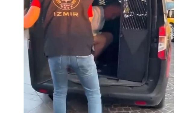 İzmir’de 21 yıl hapis cezalı hırsız yakalandı