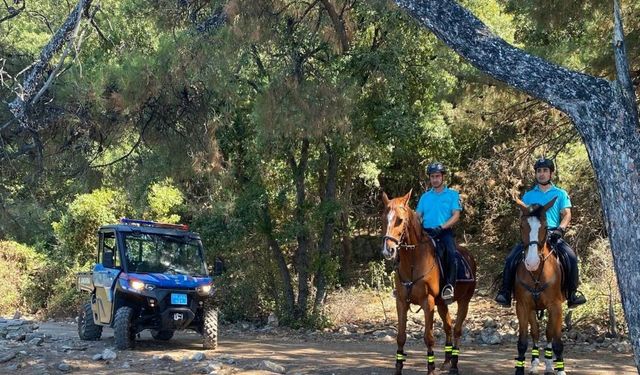 Milli Park'ta yasak bölgeye giren 5 kişiye para cezası uygulandı
