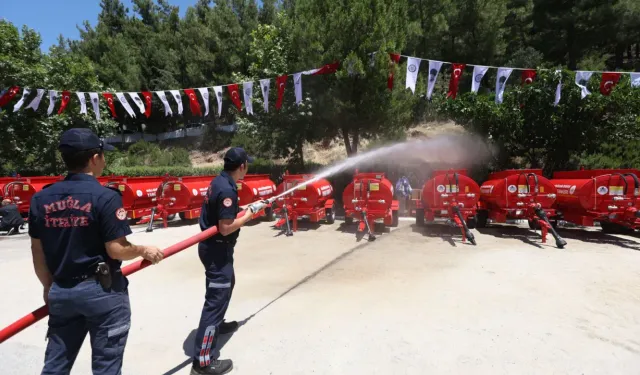 Muğla Büyükşehir yangın filosunu güçlendirdi
