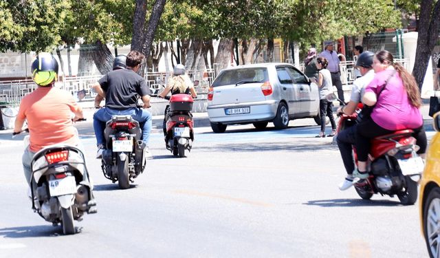 Muğla nüfusunun dörtte birinde motosiklet var