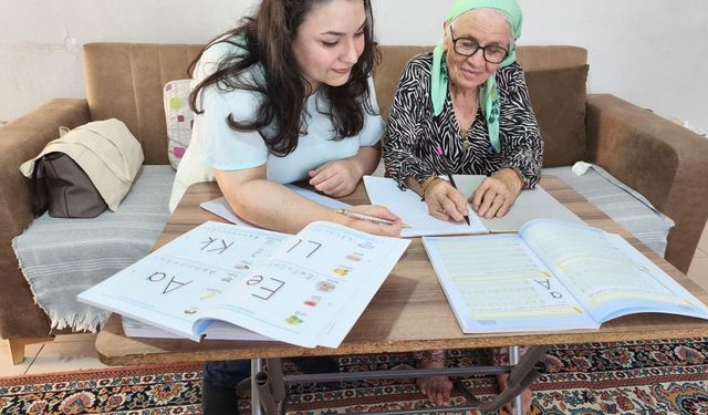 Şehidin annesinin okuma yazma isteğine jet çözüm