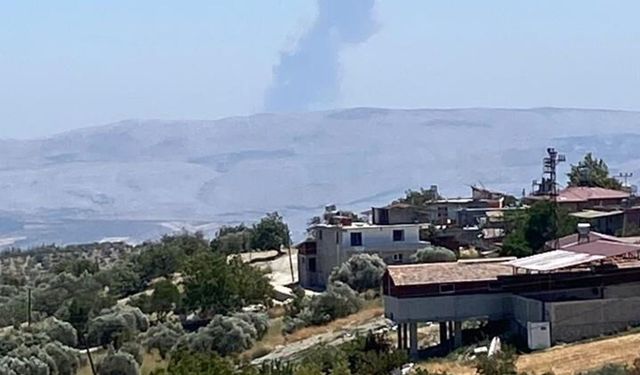 Suriye'de patlama! Hatay'dan da hissedildi