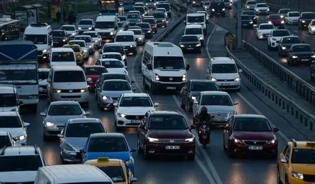 Trafiğe kayıtlı araç 32,3 milyona ulaştı... Motosikletler zirvede
