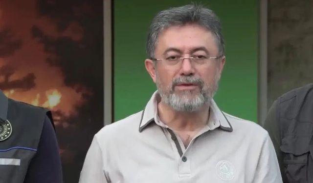 Bakan Yumaklı, Çanakkale’de çıkan yangınlar büyük ölçüde kontrol altına