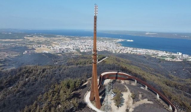 Çanakkale yangınlarından 5 bin hektar ormanlık alan yandı