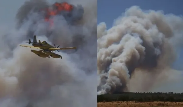 Çanakkale yeniden yanıyor! Tahliyeler yapıldı