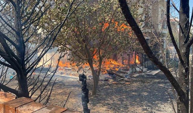 Çanakkale’deki yangında dumandan etkilenenlerin sayısı 77’e çıktı