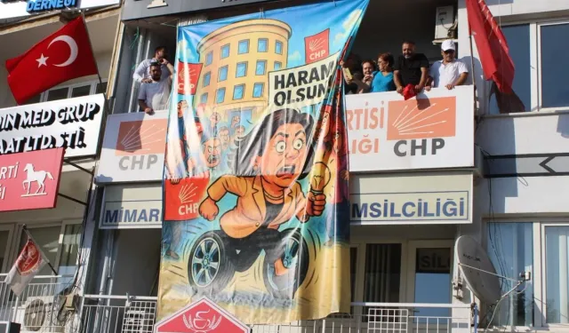 Çerçioğlu pankartı asan CHP'li başkan ifadeye çağrıldı