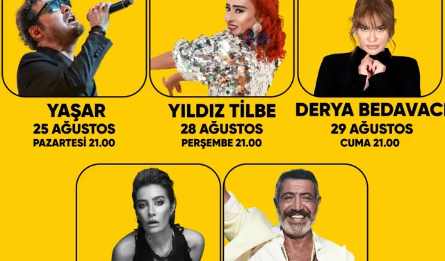 Harbiye’de yaza veda: Dev kadro sahnede