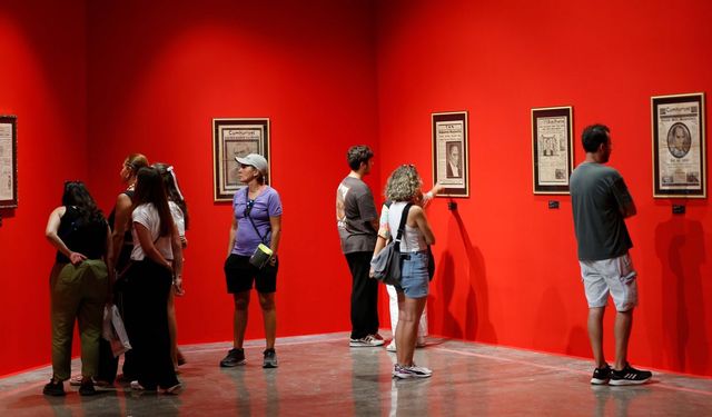 İki sergiyi iki günde 15 bin kişi izledi