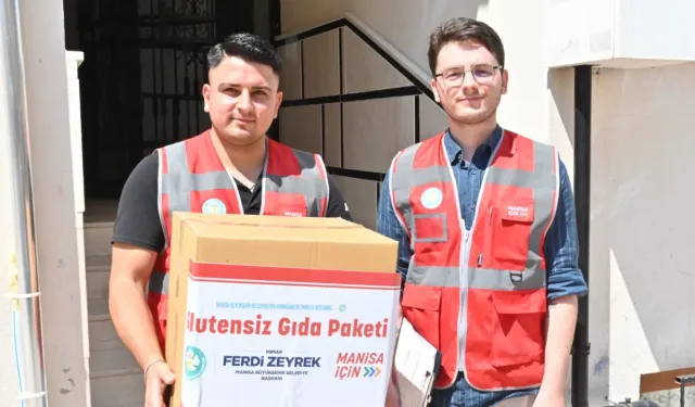 Manisa Büyükşehir’den çölyak ve fenilketonüri hastalarına gıda desteği