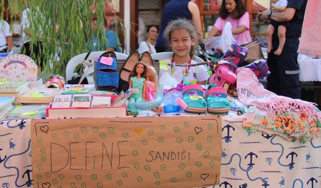 Menteşe’de çocuklar tezgah başına geçti