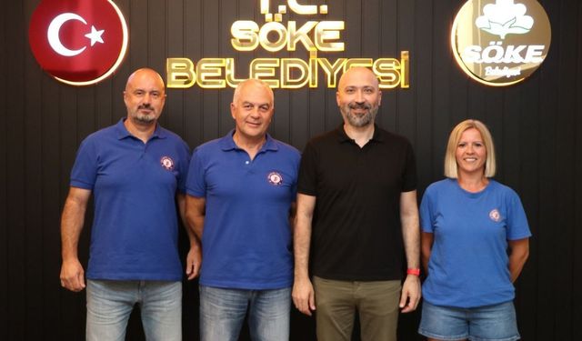 Söke’nin gururu voleybol takımı yeni sezonda da sahada