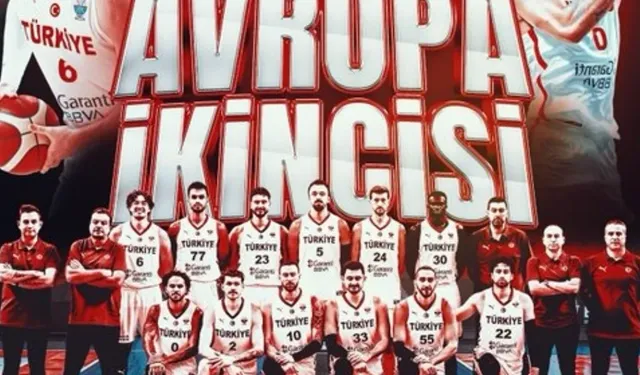 12 Dev Adam Avrupa ikincisi oldu! Tebrikler peş peşe geldi