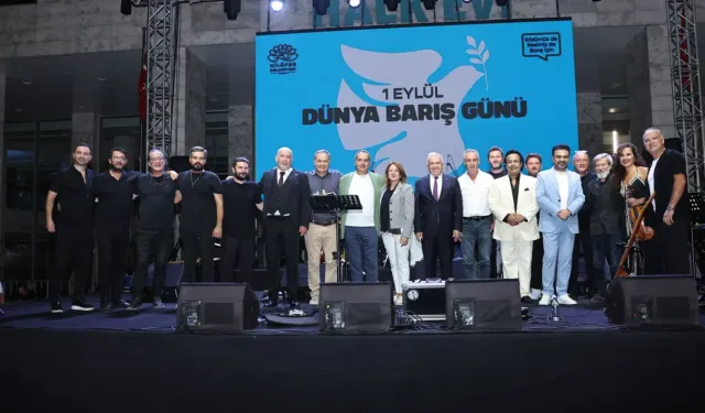 Barışın sesi Nilüfer’den yükseldi