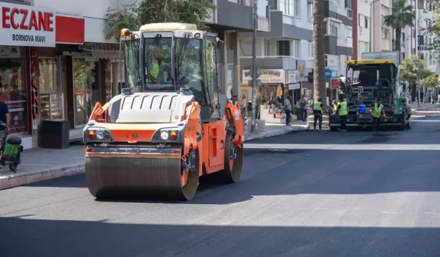 Bornova’da yollar 8 Eylül’e hazır