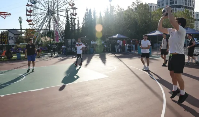 Bursa Nilüfer’de potada 3x3 heyecanı