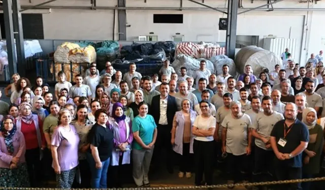 Denizli'de Başkan Çavuşoğlu’ndan tekstil emekçilerine ziyaret