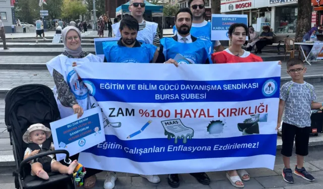 Eğitim Gücü Sen'den zam tepkisi! Sefalet mutabakatı kabul edilemez!