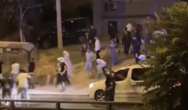 İzmir’de düğün sonrası meydan muharebesi gibi kavga