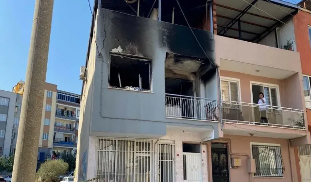 Manisa’da Baba Evini Ateşe Verdi: Oğlu Balkondan Atlayarak Kurtuldu