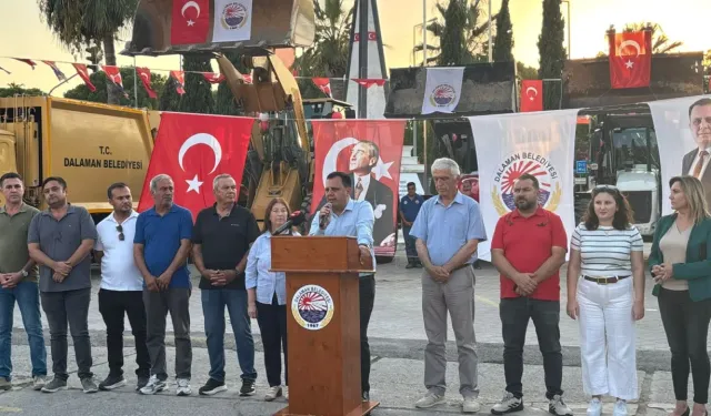 Muğla Dalaman'da araç filosunu 30 yeni araçla güçlendirdi