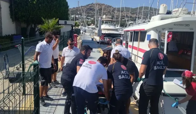 Muğla’da dalış faciası: Vurgun yiyen dalgıç İzmir’e sevk edildi