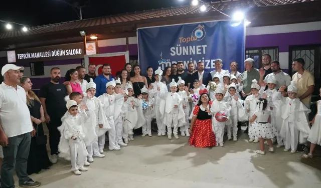 Seferihisar’da geleneksel sünnet şöleni düzenlendi