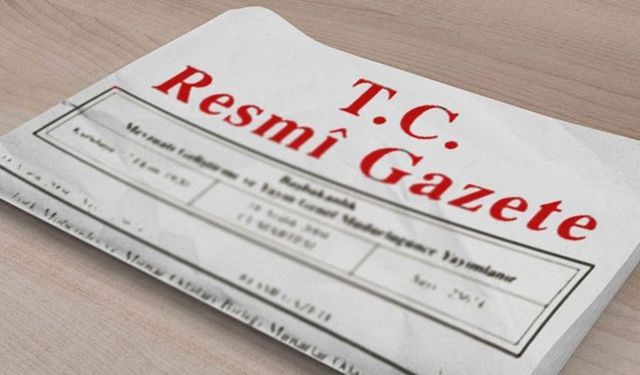 Atama kararları Resmi Gazete'de