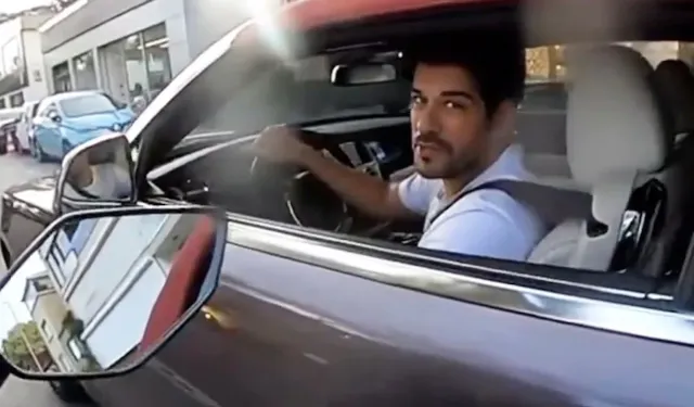 Burak Özçivit'in trafikteki sözleri sosyal medyada olay oldu