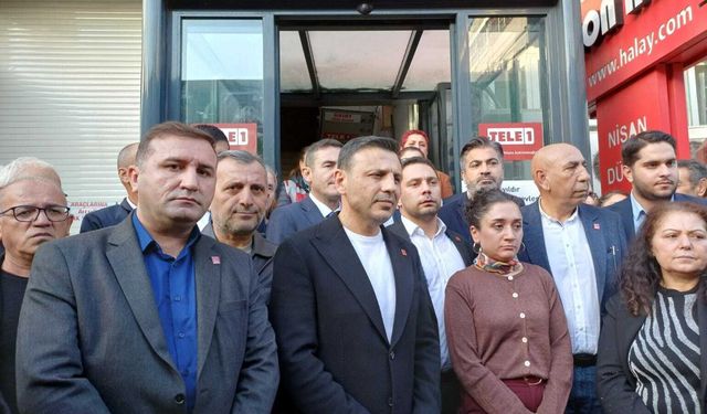 CHP'li Özgür Çelik TELE 1'i ziyaret etti