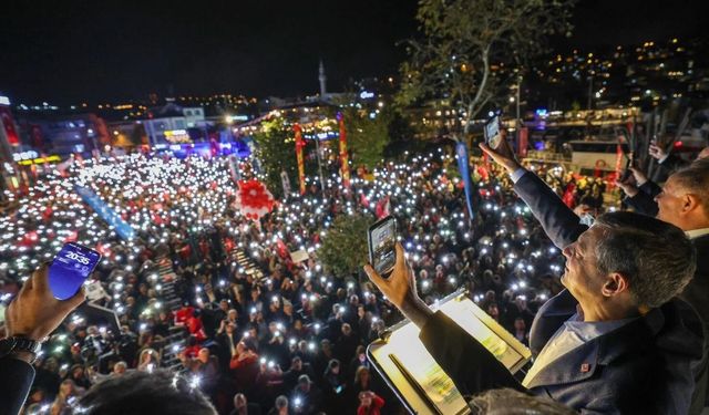 CHP'nin 'Millet İradesi' mitingi Arnavutköy'de