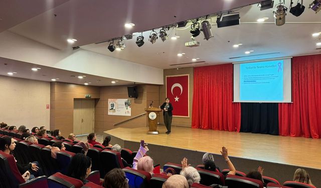 Çiğli Belediyesi'nden meme kanseri farkındalık semineri