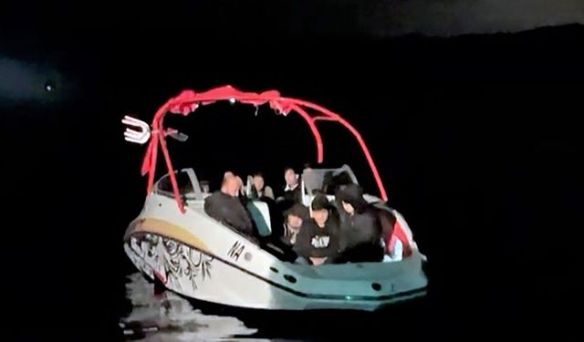 Datça'da göçmen faciası önlenirken 1 şüpheli yakalandı