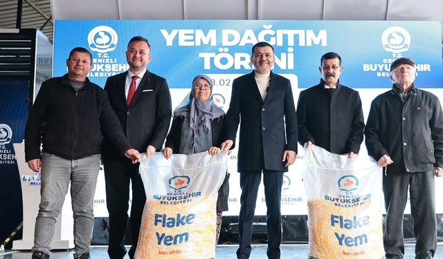 Denizli Büyükşehir'den üreticiye tam destek