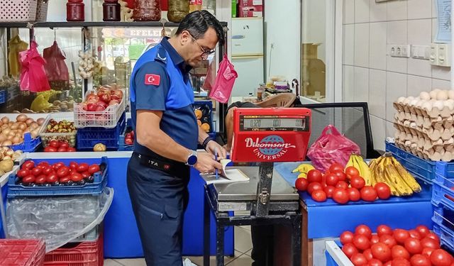 Efeler Belediyesi'nden manavlara sıkı denetim