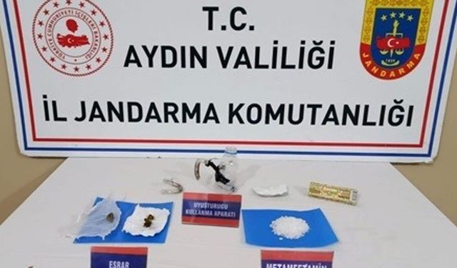 Efeler'de narkotik operasyon: 2 kişi gözaltında