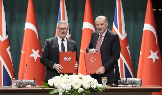 Erdoğan ve Starmer Eurofighter mutabakatı imzaladı