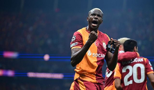Galatasaray'ın yıldızı Osimhen ödül için yarışacak