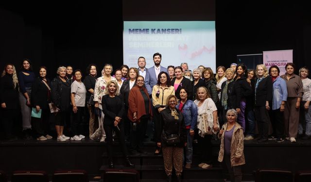 Konak'ta meme kanseri farkındalık ayı seminerleri tamamlandı