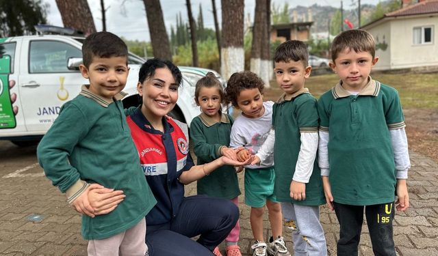 Köşk'te çocuklar doğayla tanıştı