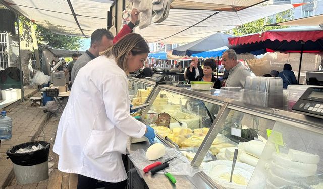 Kuşadası pazar yerlerinde hijyen denetimi