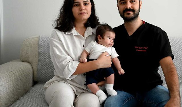 Kuşadası Teoman bebek için tek yürek oldu