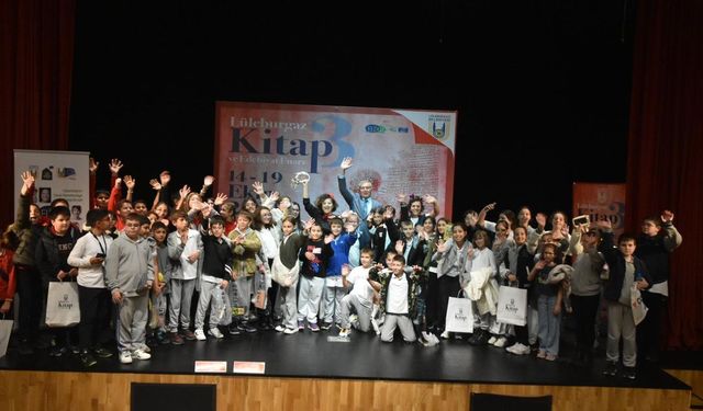 Lüleburgaz 3. Kitap ve Edebiyat Fuarı sona erdi