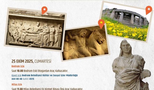 Maussollos'un göç rotası hayata geçiyor