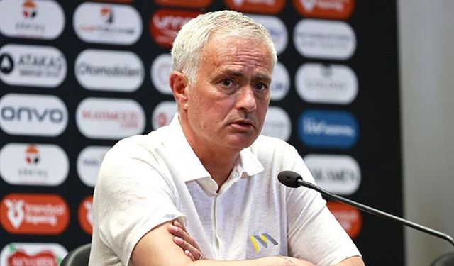 Mourinho, Fenerbahçe hakkında konuştu